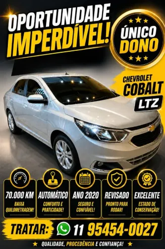 Chevrolet Cobalt LTZ 1.8 8V Econo.flex 4P Aut. 2020