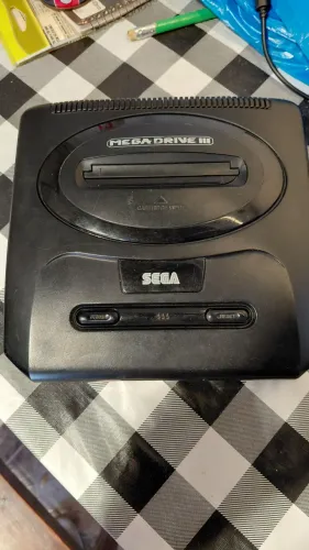 Mega Drive 3 Tectoy com MK3 paralelo