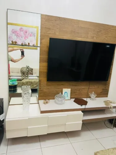 Rack e painel conservados