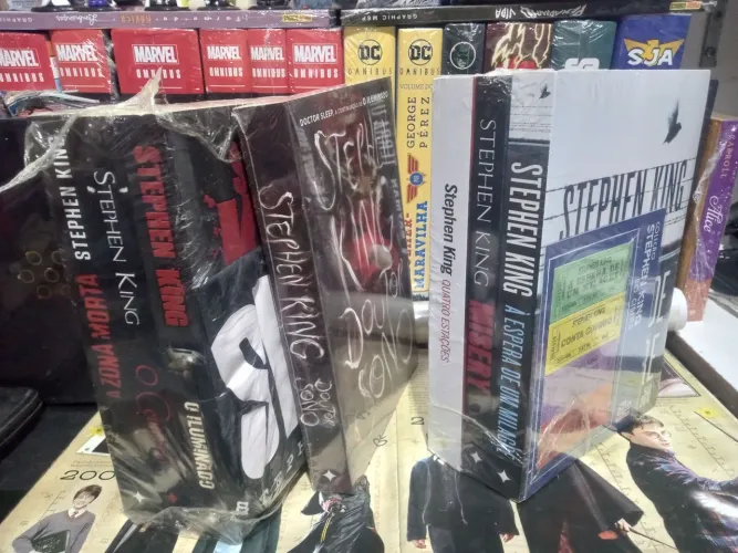 Kit stephen king iluminado, doutor sono cemitério e zona morta