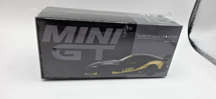 MINI GT Toyota GR Supra LB Works Matte Black