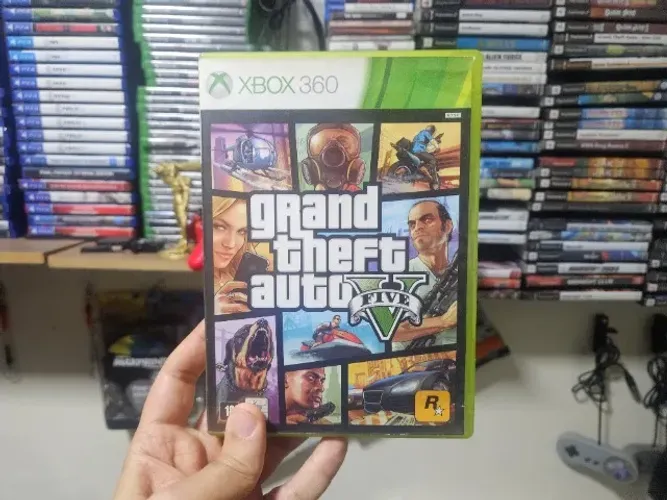 gta v xbox 360 original em cd