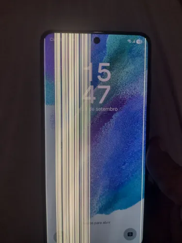 Celular SAMSUNG S21FE 128 GIGAS,NOVO MAIS TEM QUE TROCAR A TELA