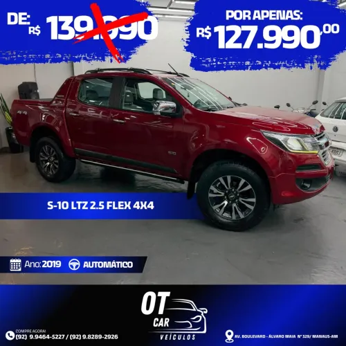 Chevrolet S10 Pick-up LTZ 2.5 Flex 4X4 CD Aut. 2019