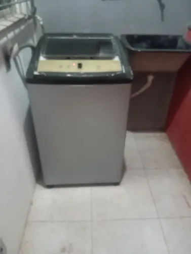 Máquina de lavar roupas automática, turbo eficiência 6kg clean