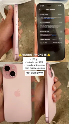 Iphone 15 rosa