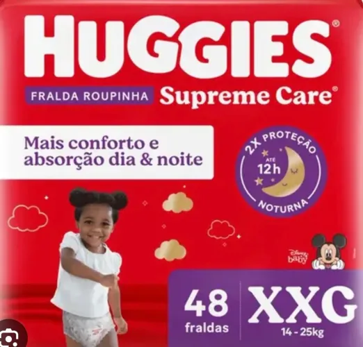 Fralda Huggies XXG 48uni