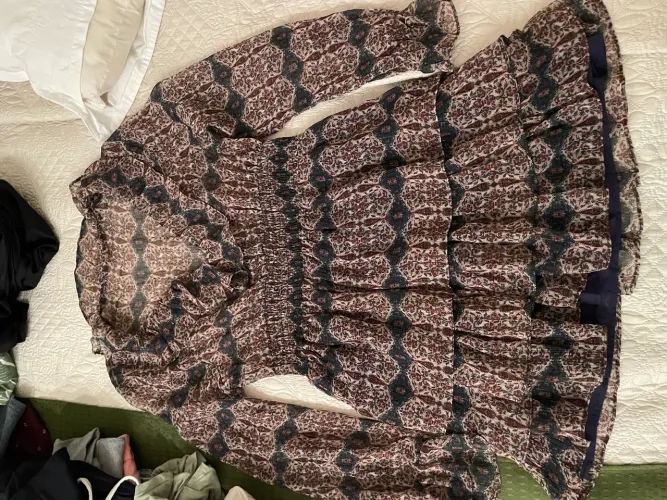 Vestido estampado Zara P