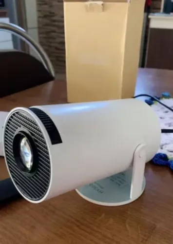 Hy300 projetor tela grande, cinema em casa