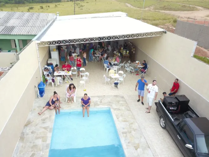 Chácara para Venda em Campinas, Residencial Cittá di Firenze, 1 dormitório, 2 banheiros, 5