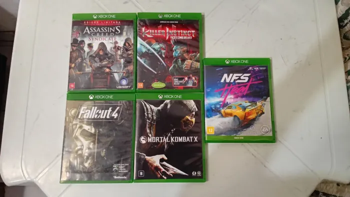 LOTE DE JOGOS DE XBOX ONE
