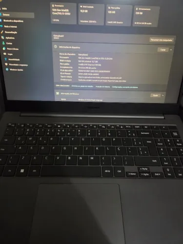 Notebook Samsung Galaxy Book 2 (TURBINADO) - 16GB RAM + 256GB SSD (Usado)