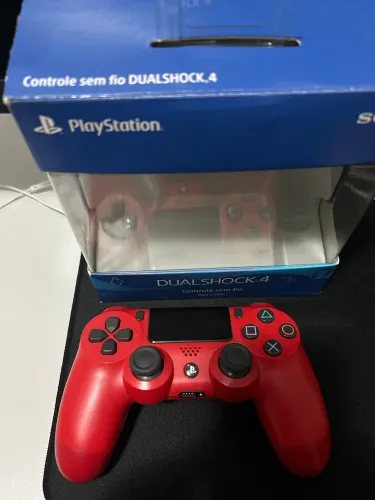 Controle Ps4 Original Vermelho