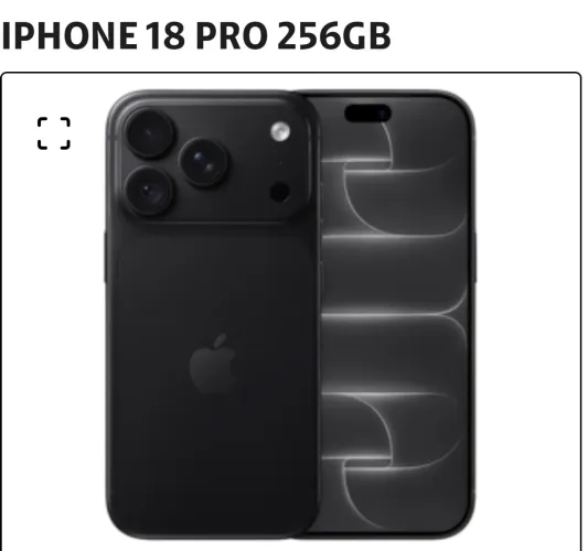 iPhone 18 pro 
