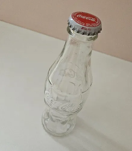 Garrafa de Vidro Coca-Cola 237 mL - Ano de Envase: 2002