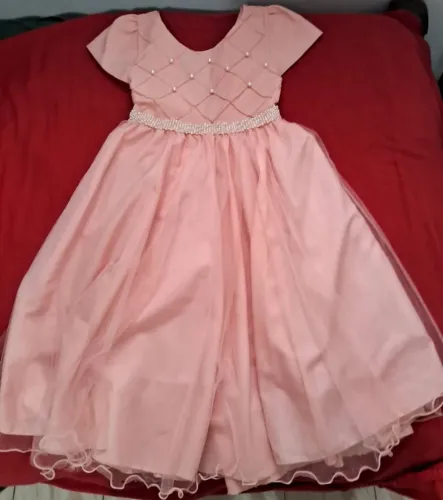 Vestido de Festa infantil Tam 12 apenas 50$