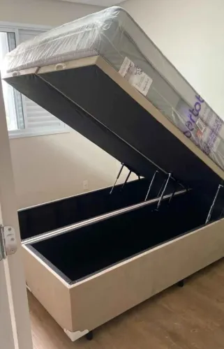 BI PARTIDA BAU+COLCHÃO CASAL FRETE GRÁTIS  NOVO 