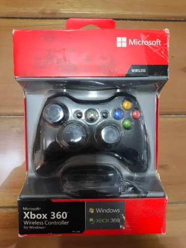 Controle XBOX 360 Wireless Controller For Windows Completo Original