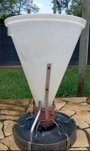 Comedouro automático para suíno ( água e ração)