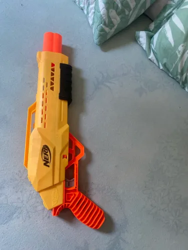 Nerf Amarela escopeta (sem balas)