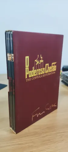 Box O Poderoso chefão 3 DVDs