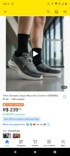 Tênis Olympikus novo