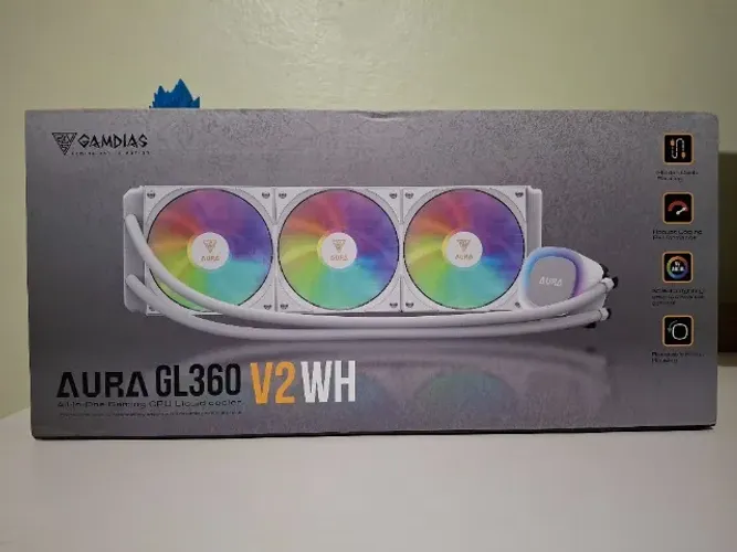 Water Cooler Gamdias Aura GL 360 V2 White ARG