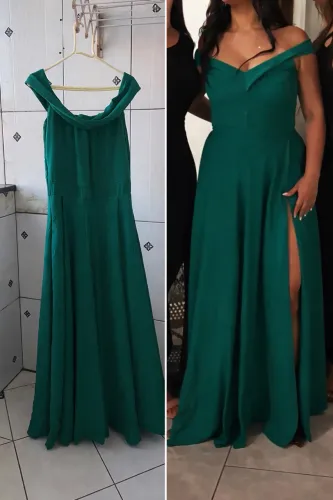Vendo Vestido Longo Verde - Festa de Formatura