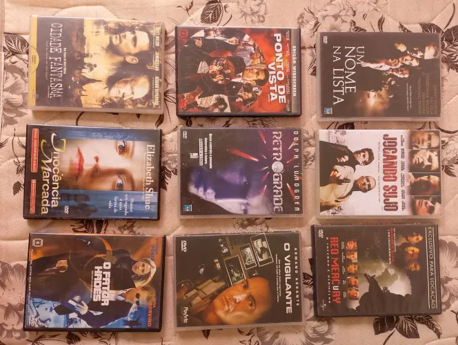 Dvd filmes diversos suspense acao
