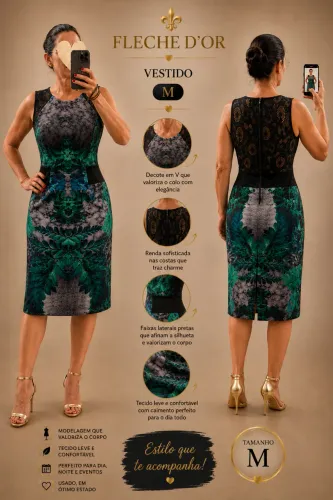 Vestido Fleche D?or