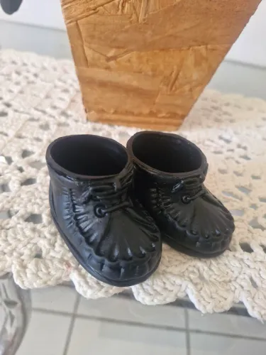 Sapatinho de boneca antiga anos 60/70