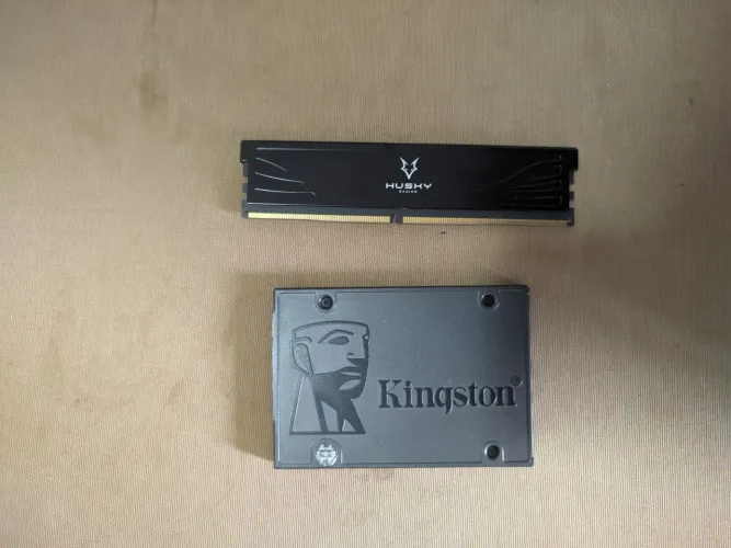 Memória DDR4 16Gb / Ssd 480Gb