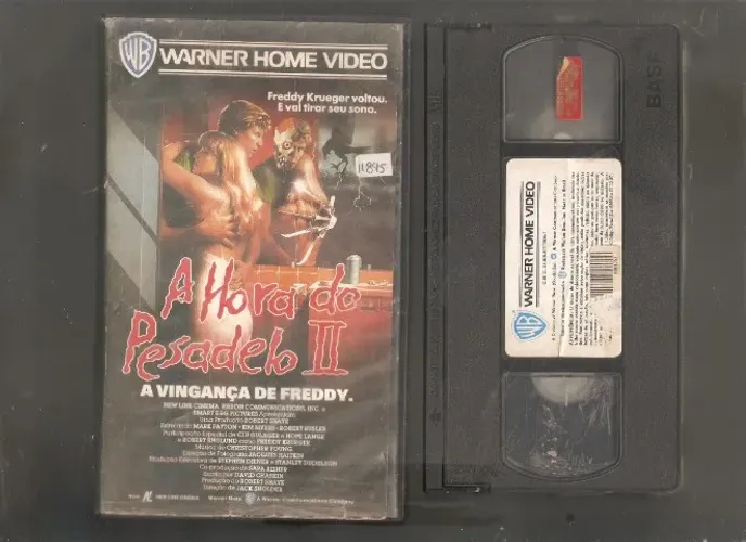VHS A HORA DO PESADELO 2 A VINGANÇA DE FREDDY - ORIGINAL - RARO