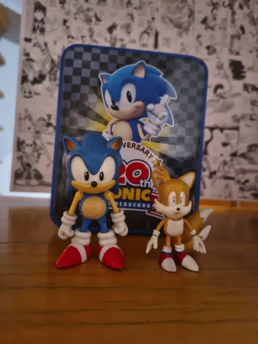 Raríssimo! Pack Jazwares Sonic clássico Anniversary edition completo!