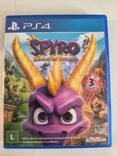 PS4 Spyro Reignited trilogy (em estado de novo)