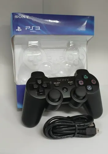 Controle PS3 paralelo sem fio. 1 linha da Sony. Novo. Aqui na LOJA FABGAMES. Loja física
