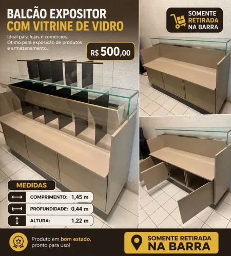 Móvel expositor