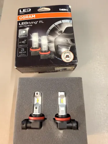 Lâmpada LED OSRAM Neblina H8/H11/H16 - Super Branca 