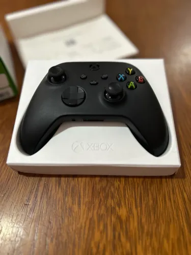 Controle Xbox One Original Carbon Black - Novo