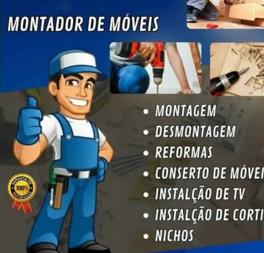 Montador de móveis  barato