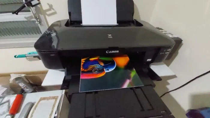 Canon iX6810 Bluk-inc com estoque de tinta para longo uso