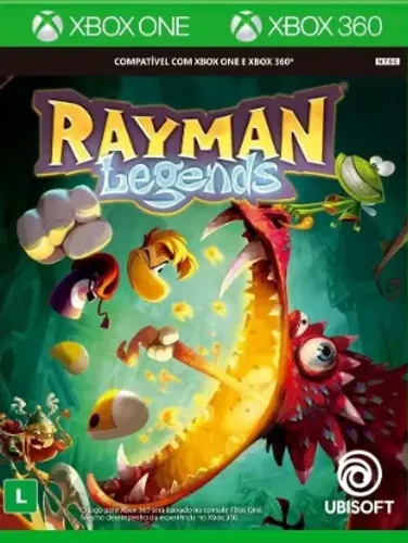 Jogo Rayman Legends Retrocompativel Para Xbox 360 E One