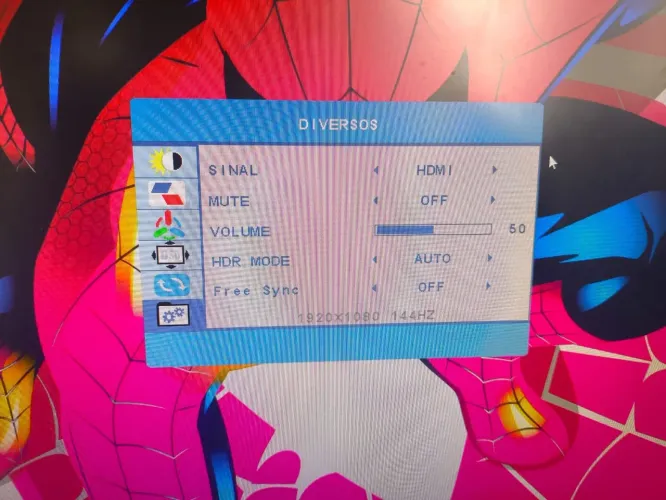 Monitor Gamer 144 hz