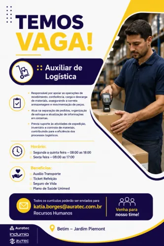 Auxiliar de logística