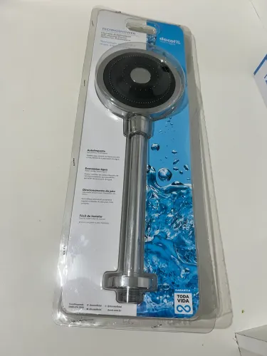 Chuveiro com Desviador Technoshower Cromado - Docol | Novo