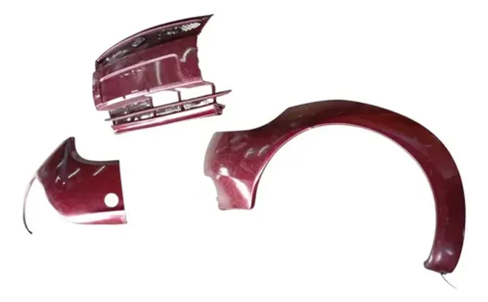 Kit Parachoque Dianteiro Bordo Ford Ka 2002 2007 Detalhes Bordô