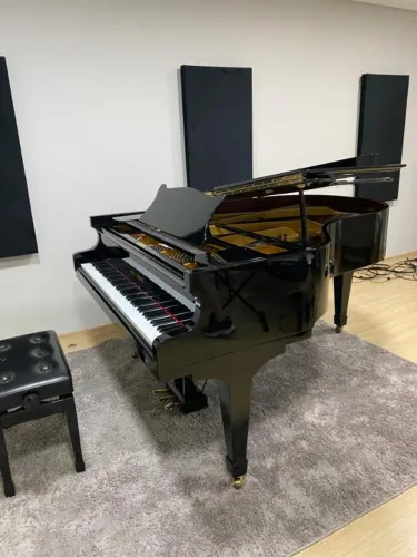 Piano Acustico de cauda Fritz Dobbert c150 semi-novo Mixer Instrumentos Musicais