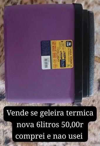 Geleira termica 6litris nova