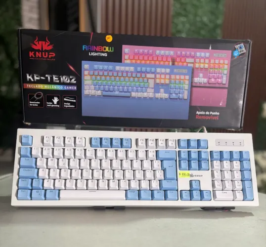 Teclado Mecânico Gamer Knup KP-TE102 RGB