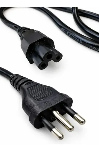 Cabo de Força Tripolar para Notebook 1,5m Padrão 3 Pinos